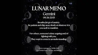 Lunar Message for GEMINI Sun, Moon, and Rising #gemini ##venus #moon #message #shorts #stars