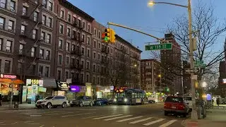 An Evening Walk- West 161st St To West 157th St- Manhattan- New York (April 9, 2023)
