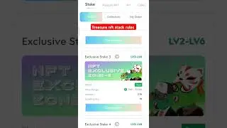 Treasure nft stack rules. treasure nft new update. More income from treasure nft. nft fake or real.
