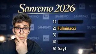 SANREMO 2026: La CLASSIFICA della SALA STAMPA dopo il PRIMO ASCOLTO