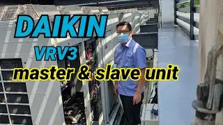 Daikin VRV3 | Как определить ведущий и ведомый блок.
