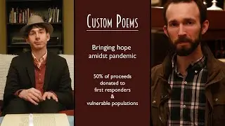 Custom Commissioned Typewriter Poetry - Fundraiser for COVID19 Relief