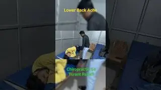 Lower Back Ache? Chiropractic Se Turant Relief!Chiropractic Adjustment 🔥Kamardard Pain Free Back