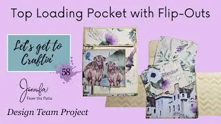 Top Loading Pocket with Flip-Outs  |  House of Mahalo Design Team Project