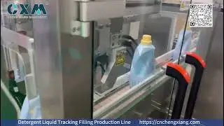 Reliable Solution for High-Volume Packaging Detergent Liquid Tracking Filling Production Line