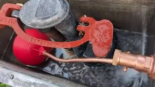 Restored 1920s Claughton Bros Japkap High Level Cistern