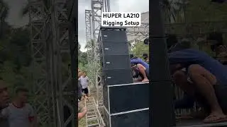 Huper LA210A rigging setup