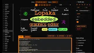 How to make Arduino ESP32 graphics with no code