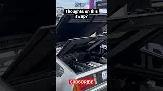 Thoughts on this swap?  #kswap #delorean #k24 #k20 #hday #hondaday #shorts #fyp #subscribe #car #fy