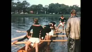Rowing on the Yarra - 1955