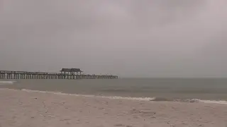 Heavy Rain Leads to Flooded Roads in Naples, Florida