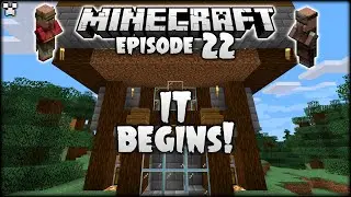 The Hub Project BEGINS! | Minecraft Survival Ep.22