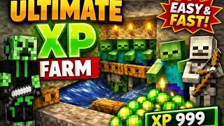 Minecraft XP Farm Kaise Banaye 😱 | Easy XP Farm Tutorial | Bedrock Edition