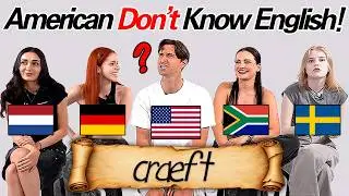 Can 5 Germanic Language Speaker Guess Old English? l Old English = German?
