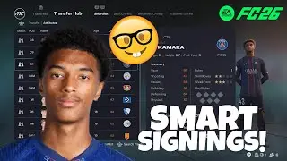 Best Smart Signings With Real Faces For Low Budget Clubs|FC26 Career Mode