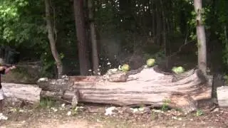 Slow Motion Cabbage Carnage!