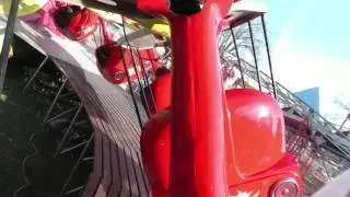 Matějská pouť 2016 - ATRAKCE TORNADO ZA JÍZDY / ATTRACTION TORNADO ON-RIDE