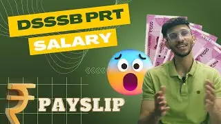 My 1st SALARY 😍 | DSSSB PRT SALARY | dsssb prt vacancy 2023 | Himanshu Sangwan