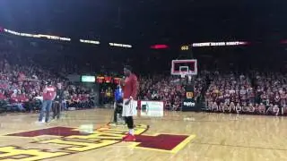 Merrill Holden's Senior Night speech