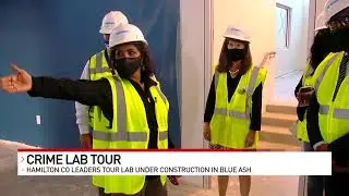 Hamilton County leaders tour new crime lab under construction
