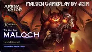 Maloch Gameplay by AziM - Arena of Valor (#AOVIndia)