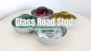 Tough. Bright. Reliable. Meet the Wistron Glass Road Stud! #roadstud #glassroadstud