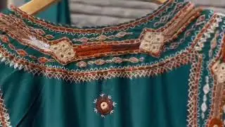 Balochi dress || hand embroidered outfit 