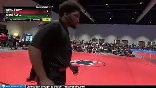 160 Lbs Cons. Round 2 - Gavin Priest, PA Vs Omer Barak, FL 8dfa