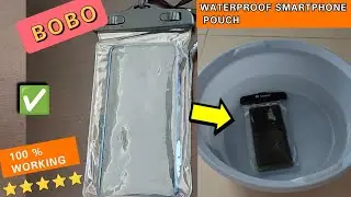 BOBO Universal Waterproof Pouch for mobile phones | Best Waterproof Pouch For Phone