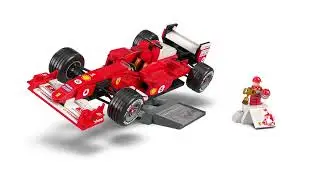 LEGO Icons Ferrari F2004 and Michael Schumacher Construction Set 11375
