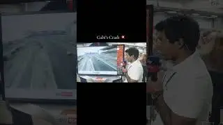 Gabriel Bortoleto Crash Brazil Sprint 2025 #f1