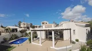 Secret Valley Home with Open Plan Living and Pool | Cyprus Real Estate FPV Drone Tour