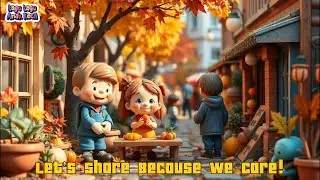 🤝💛🎶 Let&rsquo;s Share Because We Care! &ndash; Kindness & Sharing Song for Kids! | LaguLaguAnakKecil 🌈✨