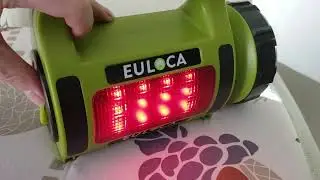 Euloca LED Waterproof Flashlight for Camping - DEMO