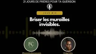Jour 15- Briser les murailles invisibles- 21 JOURS DE PRI&Egrave;RES POUR TA GU&Eacute;RISON - Chelga EXILUS