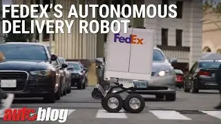 FedEx has an autonomous delivery robot