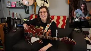 Fender 1967 Coronado ii with 1967 DeArmond Pickups Demo and Review
