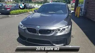 Used 2016 BMW M3 For Sale at BMW of Bridgewater, NJ stock# A6886U