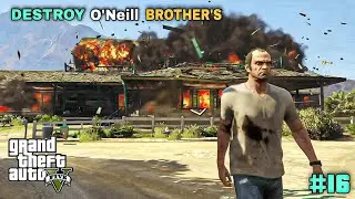 GTA 5 - Mission #16 - DESTROY O'Neill BROTHER'S METH LAB (Crystal Maze)