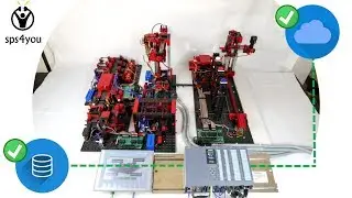 Fischertechnik SPS-Modell Fabrik Simulation mit Siemens S7-1500