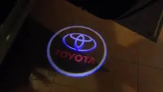 Universal Wireless Car Projection LED Projector Door Shadow Light