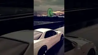 No Hesi Cut it Up - Porsche passing R34 Skyline on Japan Highway - Freddie Dredd - Cha Cha