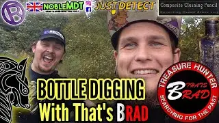 BOTTLE DIGGING UK | HISTORIC DUMP | That's Brad | 2021