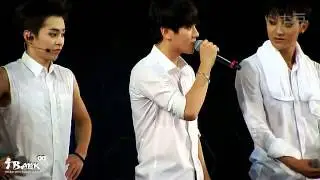 140830 백현 EXO BAEKHYUN ENDING MENT