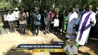 BURIAL SERVICE ||| Celebrating The Life Of Harmaton Msagha