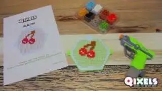 Learn how to craft Qixels CHERRIES and create your own 8-bit game!