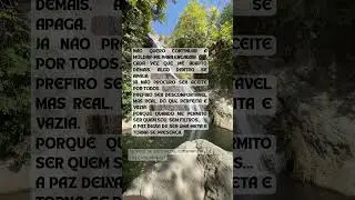 Eu Escolho Ser Real e Sem Filtros. ✌️