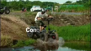 4WD Off Road Scooter 4 Wheel All Terrain Scooters - Hisun Pro Version