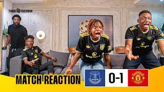 Everton 0-1 Manchester United | Full Fan Reactions | Sesko 