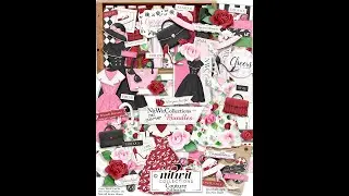 Printable Scrapbooking and Card Making Kit | Couture Collection